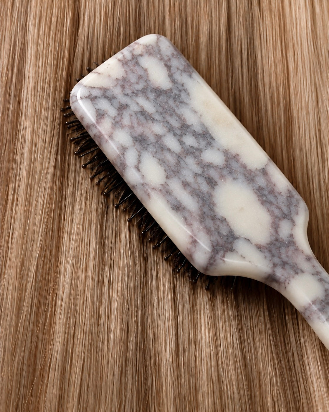Calacatta Viola Marble Hair Brush | Pre-order
