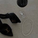 Moissanite Graduated Tennis Necklace