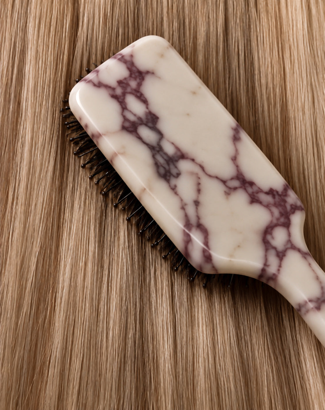 Calacatta Viola Marble Hair Brush | Pre-order