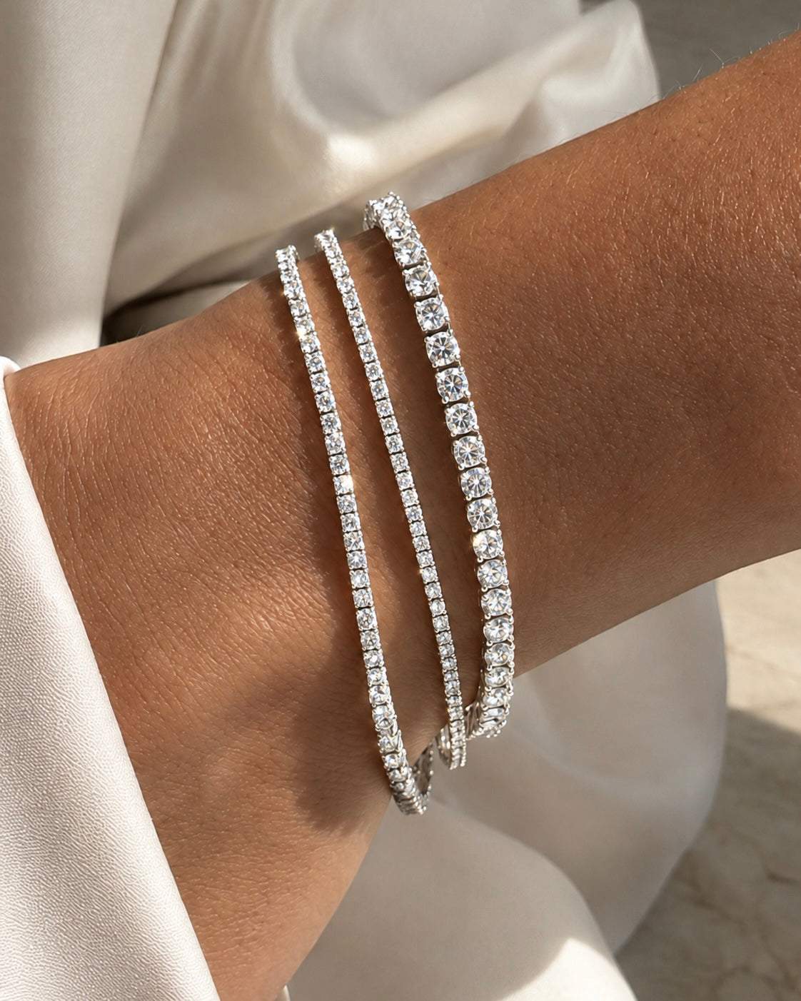 Classic Moissanite Tennis Bracelet